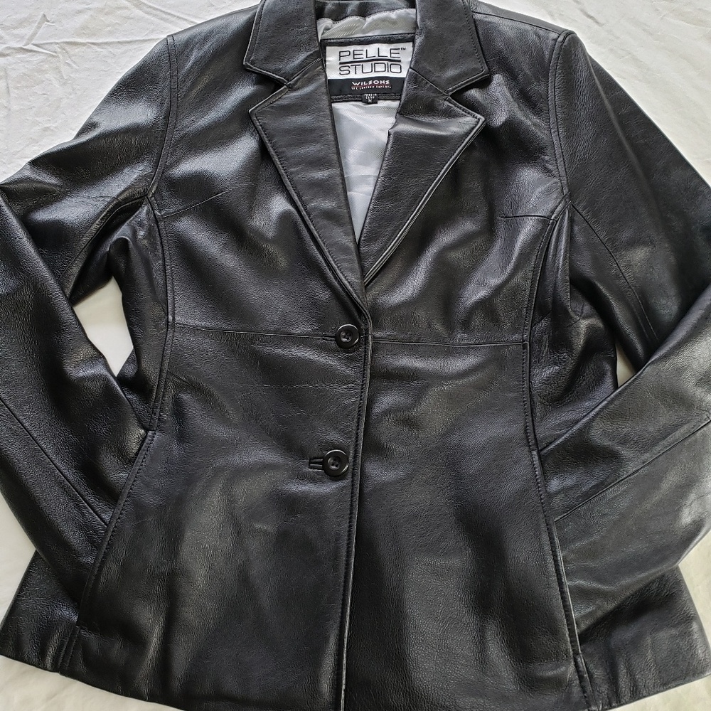 Pelle Studio Wilsons 100% Leather Blazer Jacket